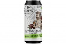 Alus-Genys Organic Tattoo Lager 4% 0.44L D
