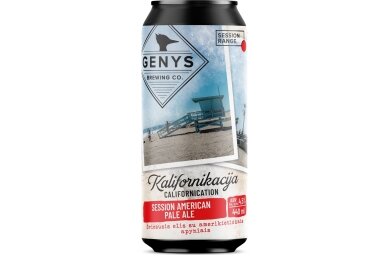 Alus-Genys Kalifornikacija 4.5% 0.44L D Alus-Genys Kalifornikacija 4.5% 0.44L D