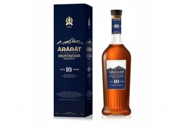 Brendis-Ararat Akhtamar 10YO 40% 0.5L + GB