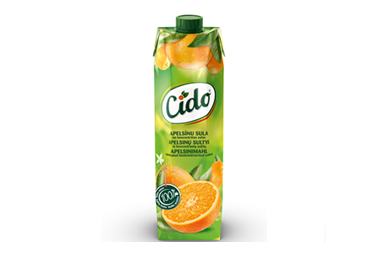 Sultys-Cido Orange juice 100% (prisma ) 1L Sultys-Cido Orange juice 100% (prisma ) 1L
