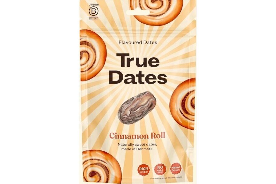Datulės-True Dates Cinnamon Roll 100g Datulės-True Dates Cinnamon Roll 100g