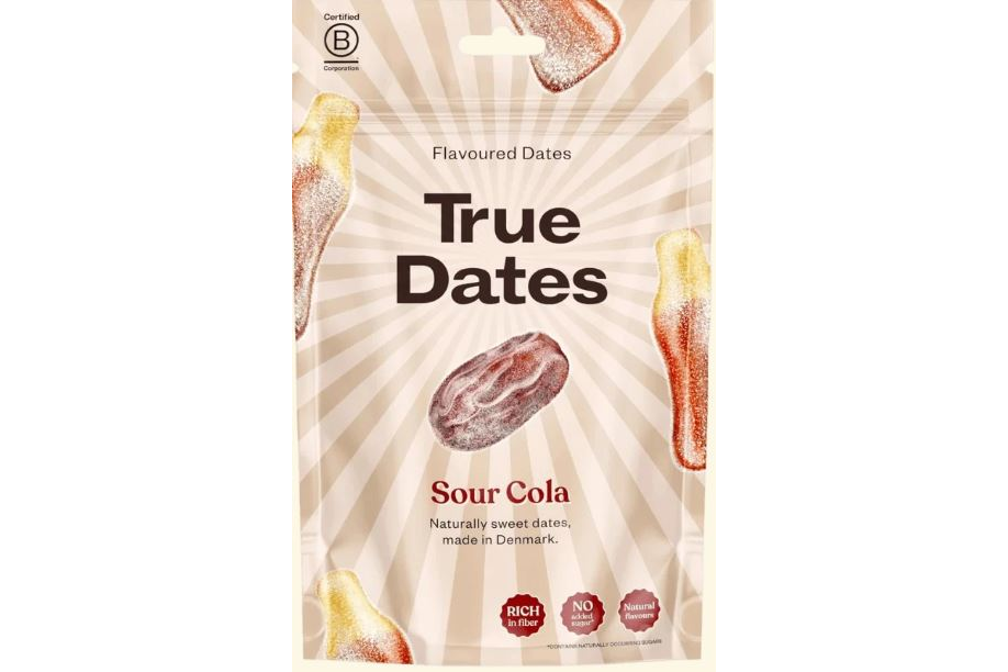 Datulės-True Dates Sour Cola 100g