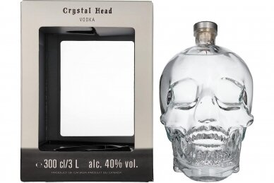 Degtinė-Crystal Head 40% 3L + GB 2