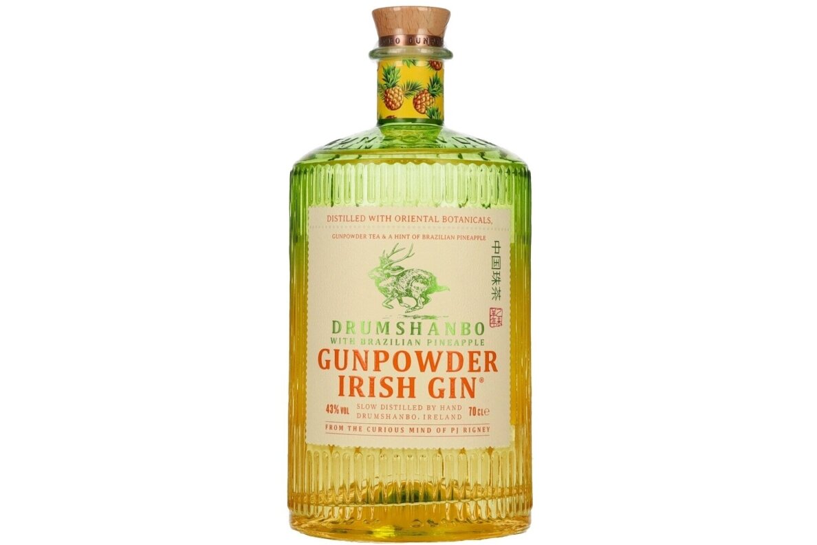 Džinas-Drumshanbo Gunpowder Brazilian Pineapple Irish Gin 43% 0.7L Džinas-Drumshanbo Gunpowder Brazilian Pineapple Irish Gin 43% 0.7L