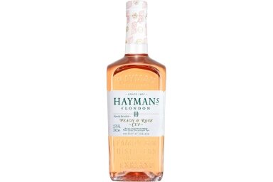Džinas-Hayman's London Peach&Rose 25% 0.7L