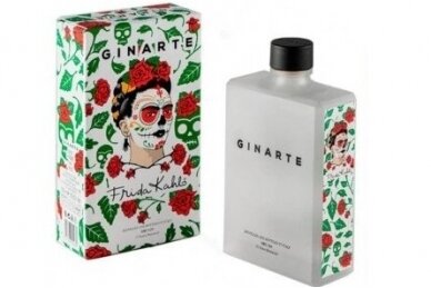 Džinas-Ginarte Dry Gin Frida Kahlo 43.5% 0.7L+ GB