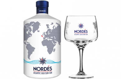 Džinas-Nordes Atlantic Galician 40% 0.7L + GB + Glass Džinas-Nordes Atlantic Galician 40% 0.7L + GB + Glass