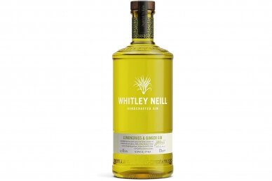 Džinas-Whitley Neill Lemongrass & Ginger 43% 0.7L