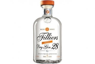 Džinas-Filliers Tangerine Dry Gin 28 43.7% 0.5L