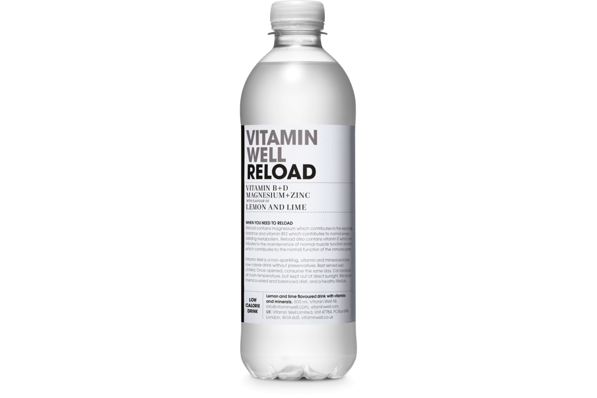 Gaivusis gėrimas su vitaminais-Vitamin Well Reload 500ml D