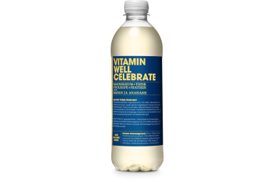 Gaivusis gėrimas su vitaminais-Vitamin Well Celebrate 500ml D Gaivusis gėrimas su vitaminais-Vitamin Well Celebrate 500ml D