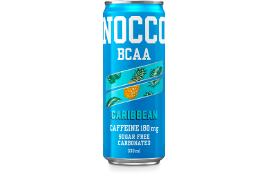Gaivusis gėrimas su vitaminais-Nocco Caribbean Caffeine Free 330ml D Gaivusis gėrimas su vitaminais-Nocco Caribbean Caffeine Free 330ml D