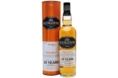 Viskis-Glengoyne 10YO 40% 0.7L + GB Viskis-Glengoyne 10YO 40% 0.7L + GB