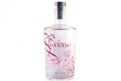 Džinas-Hanami Dry Gin 43% 0.7L