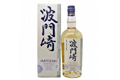 Viskis-Hatozaki Pure Malt Whiskey 46% 0.7L + GB