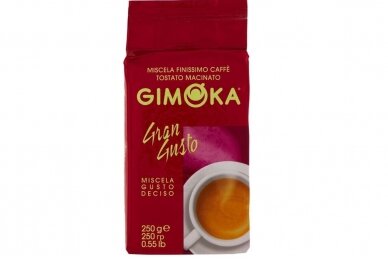 Kava-Gimoka Macinato Gran Gusto 250g