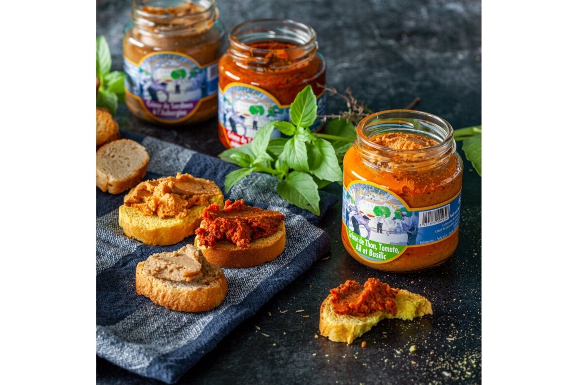 Konservai-LES BELLES DE MARSEILLE trijų užtepėlių rinkinys su jūros gėrybėmis, 330g 2