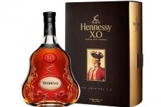 Konjakas-Hennessy XO 40% 1L + GB