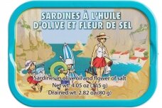 Konservai-Ferrigno Sardines A L'huile D'olive Et Fleur De Sel 115g