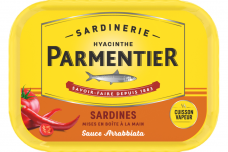 Konservai-Konservuotos sardinės PARMENTIER čili pipirų padaže "Arrabbiata" 135g