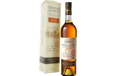 Konjakas-Leyrat VSOP Reserve Single Estate 40% 0.7L + GB