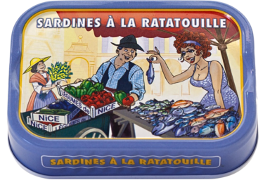 Konservai-LA BONNE MER sardinės a la ratatouille, 115g