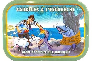 Konservai-LA BONNE MER sardinės a l'escabeche (marinuotos), 115g