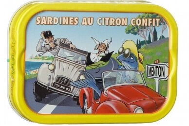 Konservai-LA BONNE MER sardinės citrinų padaže,115g Konservai-LA BONNE MER sardinės citrinų padaže,115g