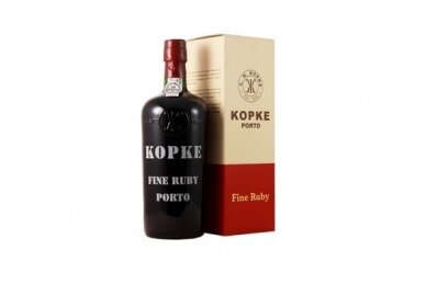Vynas-Kopke Fine Ruby 19.5% 0.75L + GB