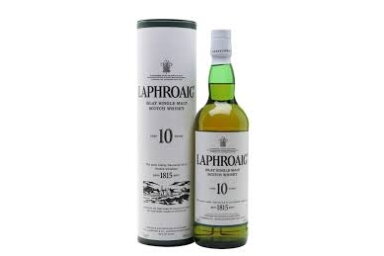 Viskis-Laphroaig 10YO 40% 0.7L + GB