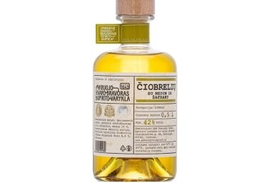 Likeris-Pakruojo dvaro Ciobreliu su medum ir šafranu 42% 0.5L