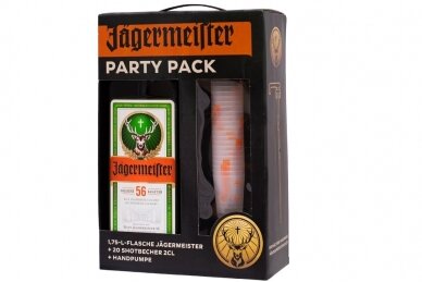 Likeris-Jagermeister Party Pack 35% 1.75L + GB