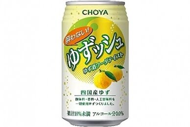 Limonadas-Choya Yuzu Soda 0.35L D