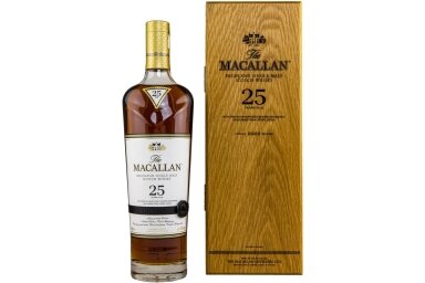 Viskis-Macallan 25YO SHERRY OAK 2023 43% 0.7L + GB Viskis-Macallan 25YO SHERRY OAK 2023 43% 0.7L + GB