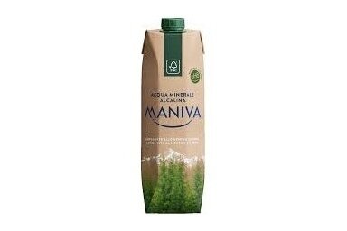 Mineralinis-Maniva pH8 Natural Alkaline Tetra Pack 1L Mineralinis-Maniva pH8 Natural Alkaline Tetra Pack 1L