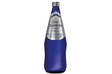 Mineralinis-Maniva Chef Blue Glass negazuotas 0.75L D Mineralinis-Maniva Chef Blue Glass negazuotas 0.75L D