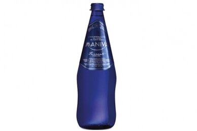 Mineralinis-Maniva Chef Blue Glass gazuotas 0.75L D