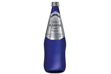 Mineralinis-Maniva Chef Blue Glass negazuotas 0.75L D