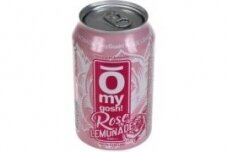 Nealkoholinis gaivusis gėrimas-OmyGosh Rose Lemonade 0.33L D