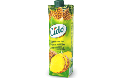 Nektaras-Cido Pineapple nectar (prisma) 1L Nektaras-Cido Pineapple nectar (prisma) 1L