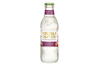 Nealkoholinis gaivusis gerimas-Double Dutch Cranberry & Ginger Tonic Water 0.2L D