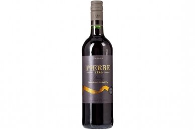 Nealkoholinis ramus raudonas vynas-Pierre Zéro Sweet Prestige Merlot 0% 0.75L