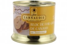 Paštetas-LARNAUDIE anciu kepeneliu foie gras su Sauternes vynu 150g