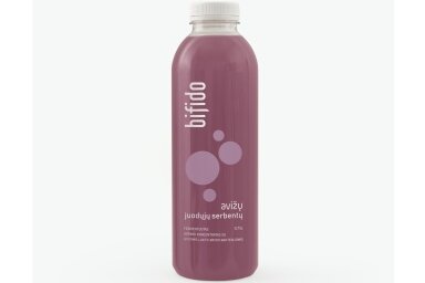 Probiotiniai gėrimai-Bifido avižų, juodų serbentų fermentuotas probiotinis gėrimo koncentratas 0.75L