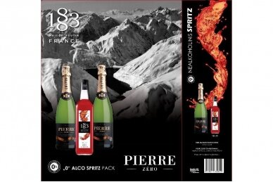 Rinkinys-Pierre Zéro Chardonnay 0% & 1883 Maison Routin Spritz Pack Rinkinys-Pierre Zéro Chardonnay 0% & 1883 Maison Routin Spritz Pack