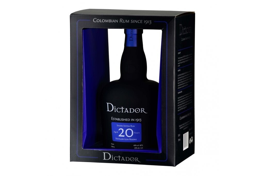 Romas-Dictador 20YO 40% 0.7L + GB