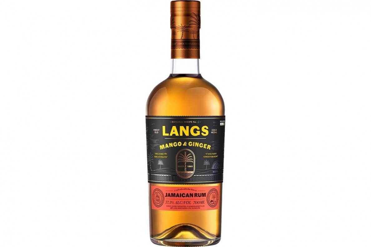 Romas-Langs Mango & Ginger Jamaican Rum 37.5% 0.7L