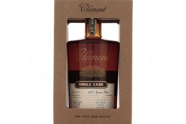 Romas-Clement Canne Bleue Single Batch Agricole 46.1% 0.5L + GB