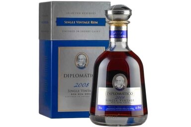 Romas-Diplomatico Single Vintage 2008 Finished in Sherry Casks 43% 0.7L + GB