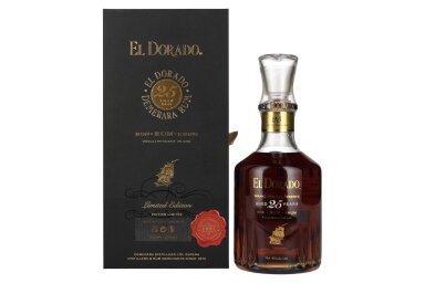 Romas-El Dorado 25YO GRAND SPECIAL RESERVE 1997 43% 0.7L + GB Romas-El Dorado 25YO GRAND SPECIAL RESERVE 1997 43% 0.7L + GB
